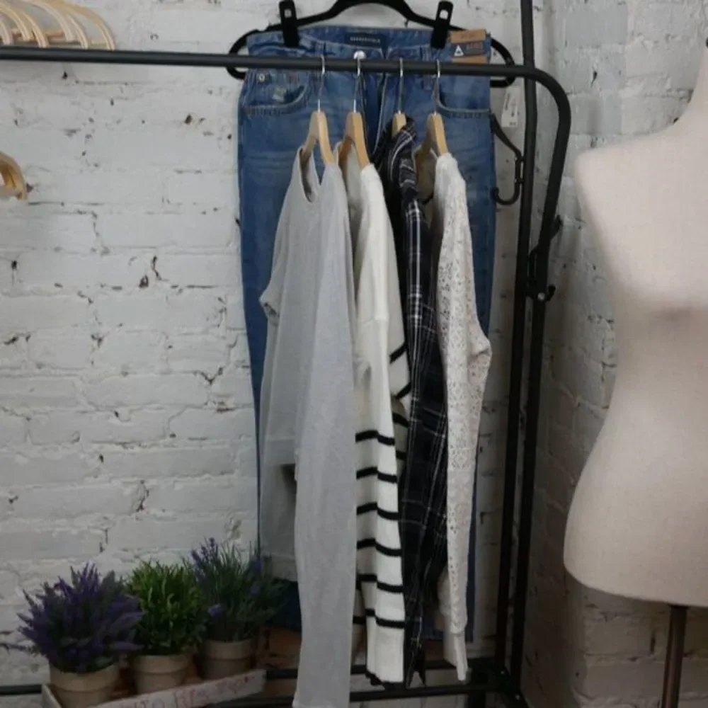 𝅺💥 Aero Mom Jeans pre-styled LOT 💥 - Picture 2 of 11